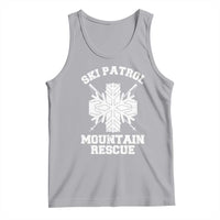 Ski Patrol Mountain Rescue Tank Top Winter Slopes Skiing Snowboarding Snowflake - Wonder Print Shop