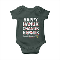 Funny Hanukkah Baby Onesie Happy Hanuk Chanuk Hannuk Jewish Christmas Menorah