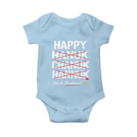 Funny Hanukkah Baby Onesie Happy Hanuk Chanuk Hannuk Jewish Christmas Menorah