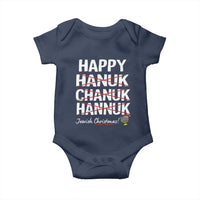 Funny Hanukkah Baby Onesie Happy Hanuk Chanuk Hannuk Jewish Christmas Menorah