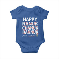 Funny Hanukkah Baby Onesie Happy Hanuk Chanuk Hannuk Jewish Christmas Menorah