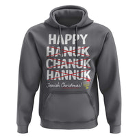 Funny Hanukkah Hoodie Happy Hanuk Chanuk Hannuk Jewish Christmas Menorah