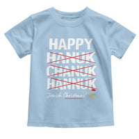 Funny Hanukkah Toddler T Shirt Happy Hanuk Chanuk Hannuk Jewish Christmas Menorah