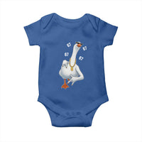 Funny 67 Cool Silly Goose Hip Hop Gangster Baby Onesie - Wonder Print Shop