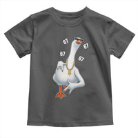 Funny 67 Cool Silly Goose Hip Hop Gangster Toddler T Shirt - Wonder Print Shop