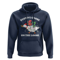 Funny Goose 67 Christmas Hoodie Festive Goose On The Loose Six Seven Meme - Wonder Print Shop