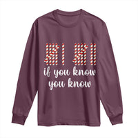 Funny 67 Christmas Long Sleeve Shirt If You Know You Know Six Seven Meme Canday Cane - Wonder Print Shop