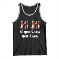 Funny 67 Christmas Tank Top If You Know You Know Six Seven Meme Canday Cane - Wonder Print Shop