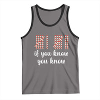 Funny 67 Christmas Tank Top If You Know You Know Six Seven Meme Canday Cane - Wonder Print Shop