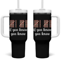Funny 67 Christmas Tumbler With Handle If You Know You Know Six Seven Meme Canday Cane - Wonder Print Shop