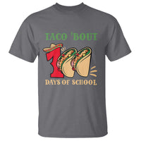 Funny Taco 'Bout 100 Days Of School T Shirt Sombrero Mexican Teachers