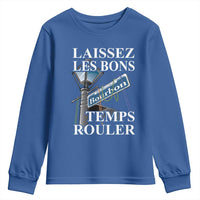 Funny Mardi Gras Laissez Les Bons Temps Rouler Youth Sweatshirt Bourbon Street Sign