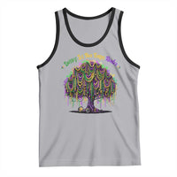Funny Mardi Gras Bead Tree Carnival New Orleans Coconut Tank Top