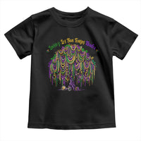 Funny Mardi Gras Bead Tree Carnival New Orleans Coconut Toddler T Shirt