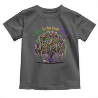 Funny Mardi Gras Bead Tree Carnival New Orleans Coconut Toddler T Shirt