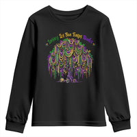 Funny Mardi Gras Bead Tree Carnival New Orleans Coconut Youth Sweatshirt