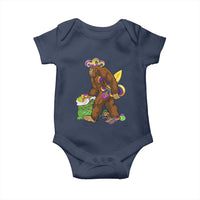 Funny Bigfoot Carnival Mardi Gras Party Baby Onesie