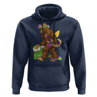 Funny Bigfoot Carnival Mardi Gras Party Hoodie