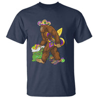 Funny Bigfoot Carnival Mardi Gras Party T Shirt