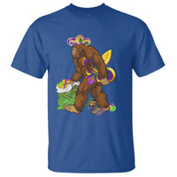 Funny Bigfoot Carnival Mardi Gras Party T Shirt