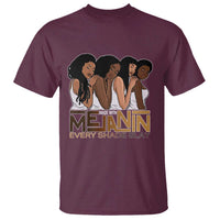 Made With Melanin Every Shade Slays T Shirt Proud African American