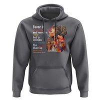 Christian African American Hoodie Favor Is Deceitful And Beauty Is Vain