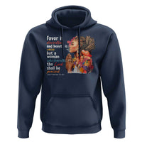 Christian African American Hoodie Favor Is Deceitful And Beauty Is Vain