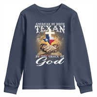 American Texan Jesus Youth Sweatshirt American By Birth Texan By The Grace Of God