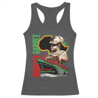 Marcus Garvey Racerback Tank Top Would I Not Suffer And Go To Hell For You Black History Month