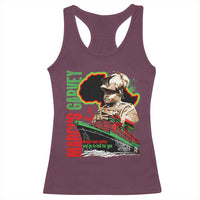 Marcus Garvey Racerback Tank Top Would I Not Suffer And Go To Hell For You Black History Month
