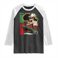 Marcus Garvey Raglan Shirt Would I Not Suffer And Go To Hell For You Black History Month