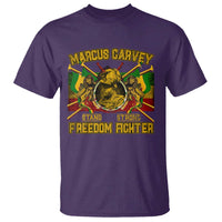 Marcus Garvey T Shirt Stand Strong Freedom Fighter Black History Month