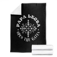 Papa Legba Throw Blanket Open The Gates Louisiana Voodoo Loa Veve