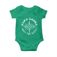 Papa Legba Baby Onesie Open The Gates Louisiana Voodoo Loa Veve