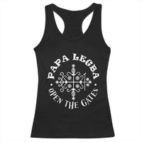 Papa Legba Racerback Tank Top Open The Gates Louisiana Voodoo Loa Veve