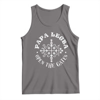 Papa Legba Tank Top Open The Gates Louisiana Voodoo Loa Veve