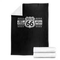 Route Highway 66 Throw Blanket Get Your Kicks American Road Trip