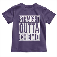 Straight Outta Chemo Toddler T Shirt Funny Battle Cancer Gift