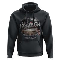 US Route 69 Centennial Celebration Hoodie Highway Road 100 Years Anniversary American Flag