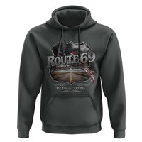 US Route 69 Centennial Celebration Hoodie Highway Road 100 Years Anniversary American Flag