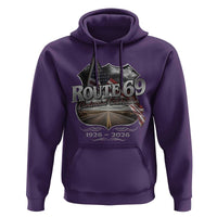 US Route 69 Centennial Celebration Hoodie Highway Road 100 Years Anniversary American Flag