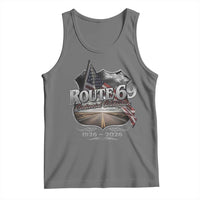 US Route 69 Centennial Celebration Tank Top Highway Road 100 Years Anniversary American Flag