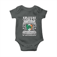 Funny Irish Girls Baby Onesie We're A Limited Edition Of Fascination Irish Pride Shamrock