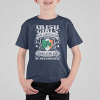 Funny Irish Girls T Shirt For Kid We're A Limited Edition Of Fascination Irish Pride Shamrock