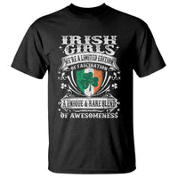 Funny Irish Girls T Shirt We're A Limited Edition Of Fascination Irish Pride Shamrock