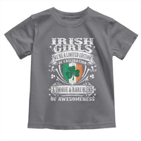 Funny Irish Girls Toddler T Shirt We're A Limited Edition Of Fascination Irish Pride Shamrock