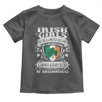 Funny Irish Girls Toddler T Shirt We're A Limited Edition Of Fascination Irish Pride Shamrock