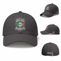 Funny I May Not Live In Ireland But Ireland Is Where My Heart Belongs Baseball Cap