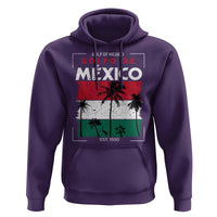Golfo De Mexico EST 1550 Hoodie Vintage Mexican Flag Palm Tree