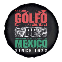 Gulf Of Mexico El Golfo De México Spare Tire Cover Beach Palm Tree